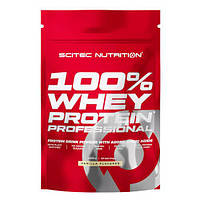 Scitec 100% Whey Professional 500 грам, Білий шоколад - Полуниця DS