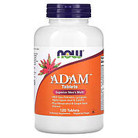 Витамины и минералы NOW Adam, 120 таблеток DS