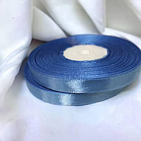 Стрічка атласна 0.9 см Світло синя (рулон 32 метри), А09-36-32