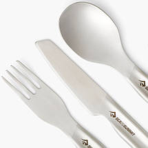 Набір туристичних столових приборів Sea To Summit Detour Stainless Steel Cutlery Set 1P, фото 5