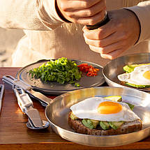 Набір туристичних столових приборів Sea To Summit Detour Stainless Steel Cutlery Set 1P, фото 3