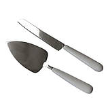 Набір для весільного торта Ніж+лопатка, фото 2