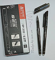 Ручка пишет-стирает Odemei GP-3132 / черная / 0,5мм / 1шт / гелевая пиши-стирай