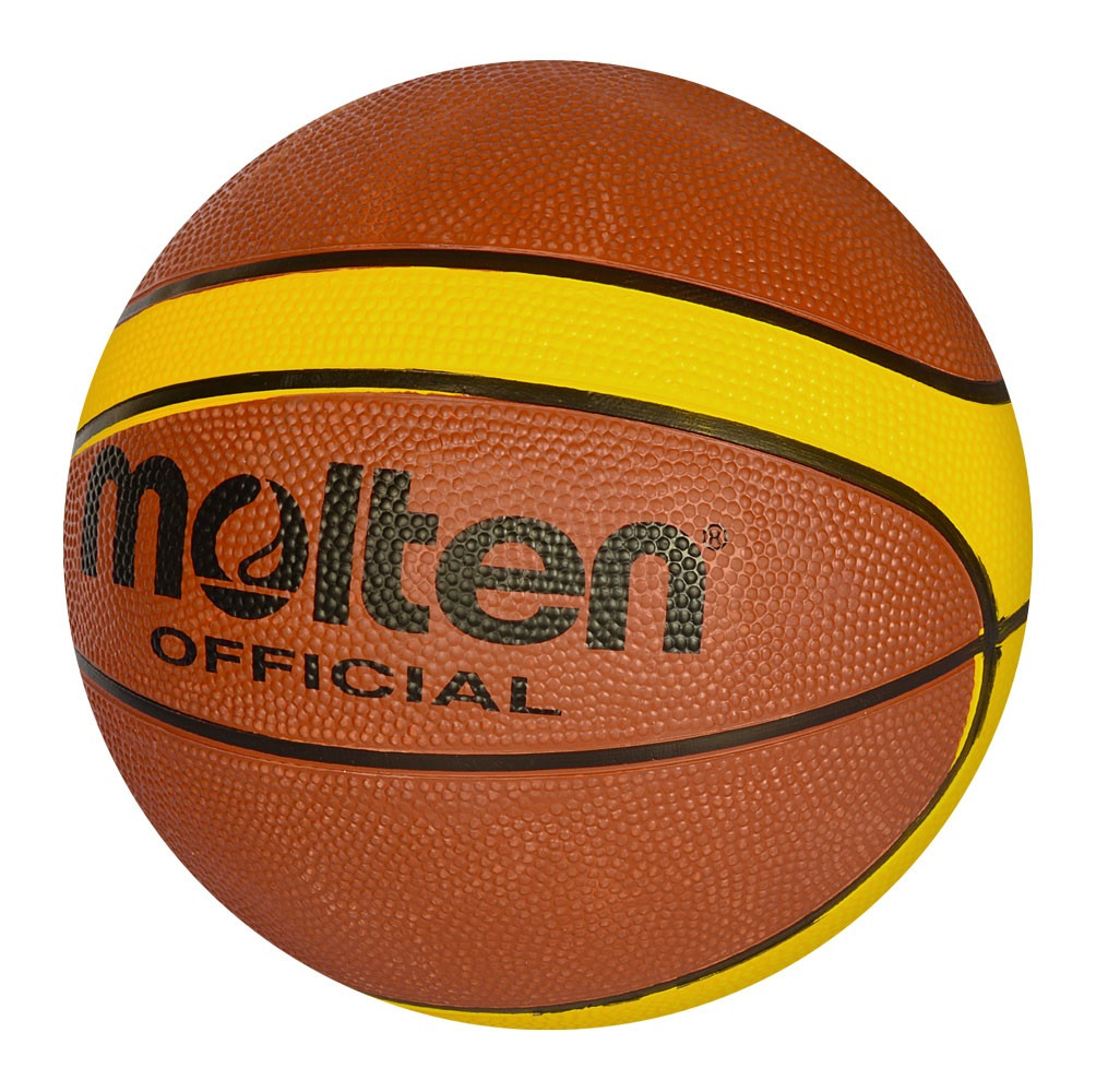 М'яч баскетбольний Molten Official GR No7, гума, різн. кольори коричневий