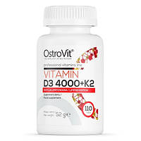 Витамины и минералы OstroVit Vitamin D3 4000 +K2, 110 таблеток - Limited Edition DS