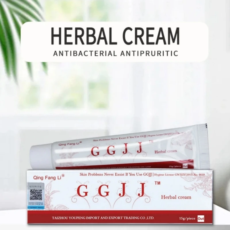 Китайская мазь GGJJ - крем от псориаз, экзема, дерматит, себорея 15 гр., фото 1