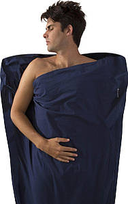 Вкладиш в спальник Sea To Summit Premium Cotton Liner Mummy (Navy Blue)