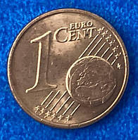 Монета Люксембурга 1 евроцент 2000-24 рр