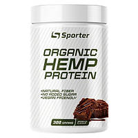 Протеин Sporter Organic Hemp Protein, 300 грамм Брауни DS