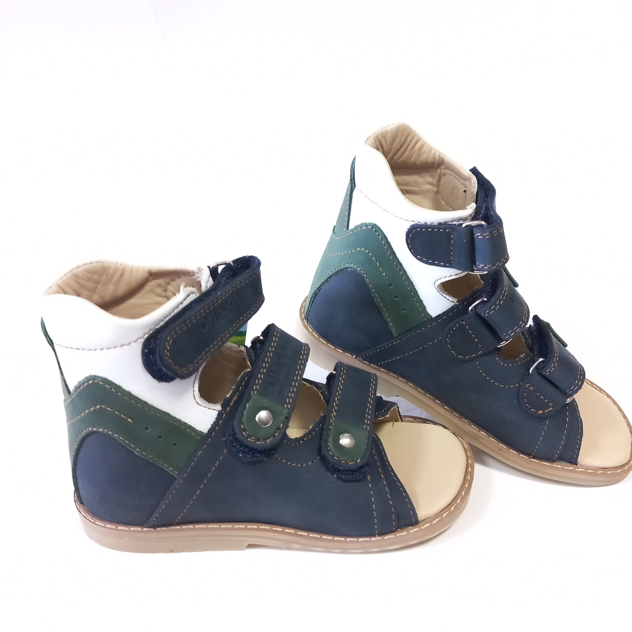 Антиварусні сандалі для хлопчика 012-AV-BGreen-25, фото 1