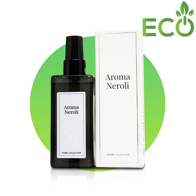 Натуральний освіжувач повітря Aroma Neroli Green Max 125мл | Аромат Antistress для дому Грінмакс