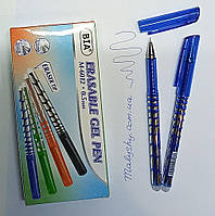 Ручка пишет-стирает BIA M-6012 / синяя / 0.5мм / 1шт / гелевая пиши-стирай
