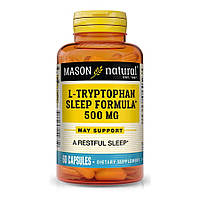 Аминокислота Mason Natural L-Tryptophan Sleep Formula, 60 капсул CN8764 VH