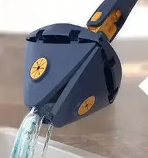 Швабра висувна трикутна Multi function mop Синій YU227, фото 3