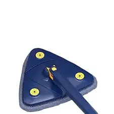 Швабра висувна трикутна Multi function mop Синій YU227, фото 4