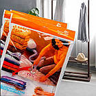 Вакуумні пакети 60x80 см із клапаном для верхнього одягу та перевезення речей Vacuum Bag кульки пилосос, фото 2