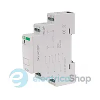 Электромагнитное реле PK-3P-24V 3xNO/NC 16А/24V AC/DC DIN F&F