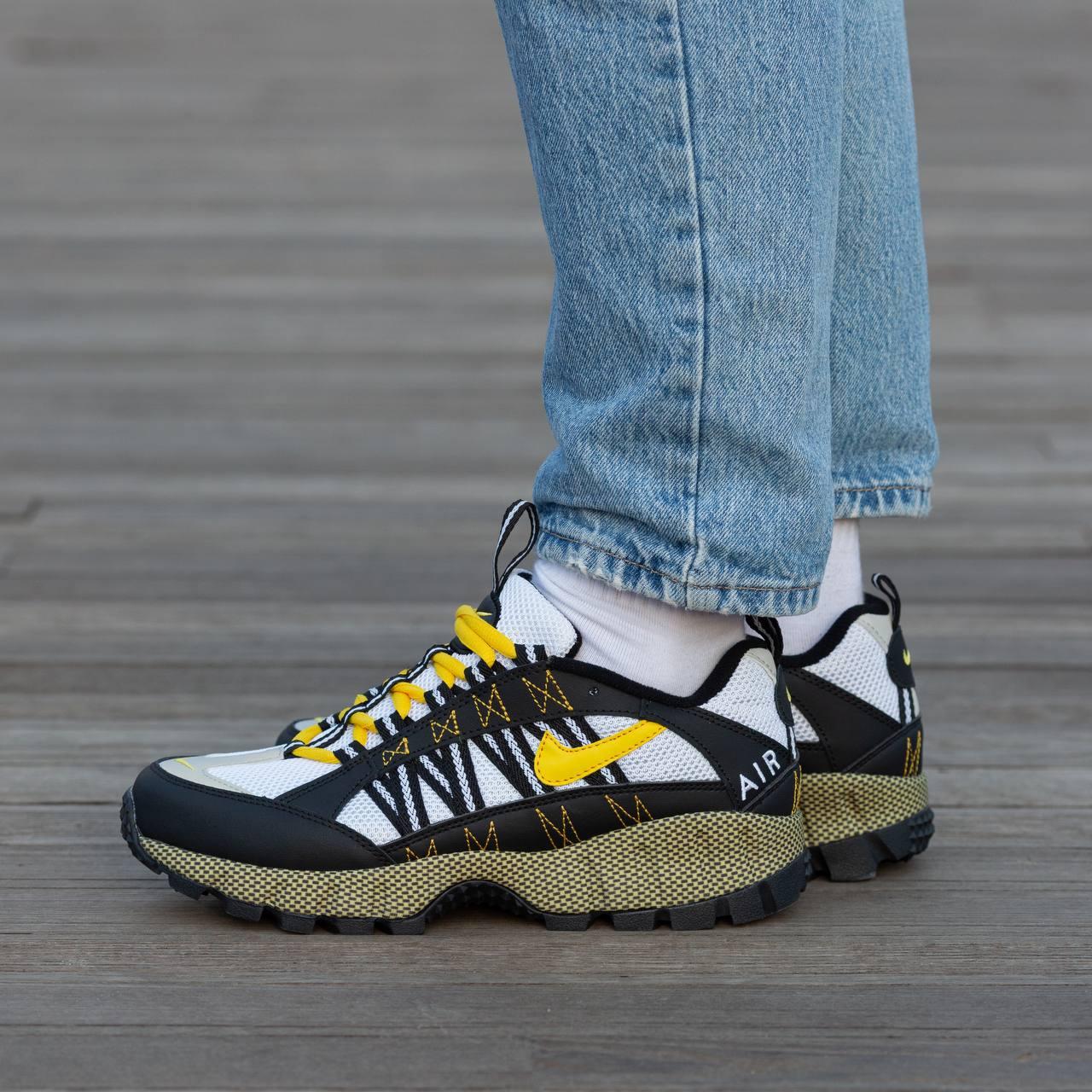 Чоловічі Кросівки Nike Air Humara White Black Yellow / Найк Аїр Хумара Білі з Чорним та Жовтим