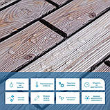 Декоративна панель ПВХ для стін та стель 96х48 см стійкий матеріал для інтер'єрів, фото 4