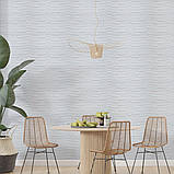 Самоклеючі 3D панелі для стін білі цегляні легкі декоративні покриття інтер'єру 770х700х5 см, фото 5