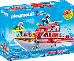 Плеймофіл Катер пожежної охорони з мотором Playmobil 70147 Fire Rescue Boat