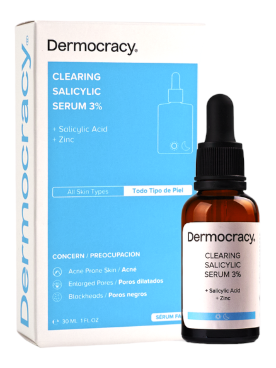 Сироватка із саліциловою кислотою Dermocracy Clearing Salicylic Serum 3%, 30 ml