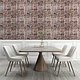 Декоративна ПВХ панель для стін 96х48 см гіпоалергенна вогнетривка легка, фото 5