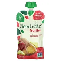 Beech-Nut, Фрукты, от 6 месяцев, яблоко, батат и ананас, 99 г (3,5 унции) Днепр