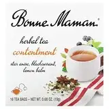 Bonne Maman, Herbal Tea, Contentment, без кофеина, 16 чайных пакетиков по 1,2 г (0,04 унции) Днепр