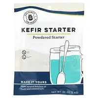 Cultures for Health, Kefir Powdered Starter, 0.2 oz (5.6 g) Днепр