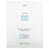 Etude, Soon Jung, Beauty Sheet Mask, Panthensoside, 1 Sheet Mask, 0.84 fl oz (25 ml) Днепр