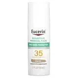 Eucerin, Минеральный солнцезащитный лосьон для чувствительной кожи, с SPF 35, тонирующий, 50 мл (1,7 жидк.