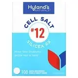 Hyland's Naturals, Cell Salt # 12, Silicea 6X, 100 быстрорастворимых таблеток Днепр