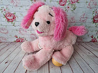 Собака щеня барбі barbie talking pink plush dog 2001 MATTEL