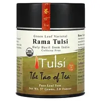 The Tao of Tea, Сортовой Зеленый Листовой, Чай Рама Тулси, Без Коффеина 2 унции (57 г) Днепр