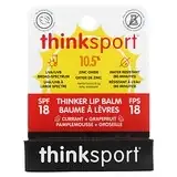 Think, Thinksport, бальзам для губ Thinker, SPF 18, смородина и грейпфрут, 4,2 г (0,15 унции) Днепр