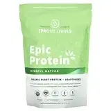 Sprout Living, Epic Protein, питательный матча, 456 г (1 фунт) Днепр