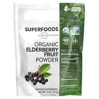 MRM Nutrition, Organic Elderberry Fruit Powder, 4 oz (113 g) Днепр