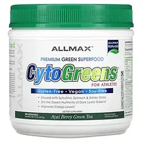 ALLMAX, CytoGreens для спортсменов, зеленый чай с ягодами асаи, 267 г (0,6 фунта) Днепр