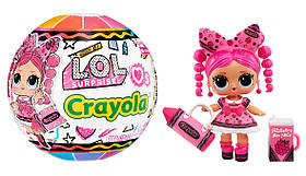 Ігровий набір з лялькою L.O.L. Surprise! Surprise Loves Crayola (505259)