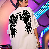 Жіноча оверсайз футболка з принтом Dark Angel