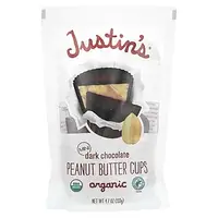 Justin's Nut Butter, Органические мини-чашки с арахисовой пастой из темного шоколада, 133 г (4,7 унции) Днепр