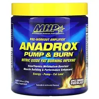 MHP, Anadrox Pump & Burn, передтренувальний підсилювач, яблучно-коричневий крем, 279 г (9,84 унції) Дніпро