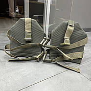 Балістичний захист стегон 1 класу, малий, Мультикам, захист ніг від уламків, балістичний пакет 1 класу Піксель, фото 9