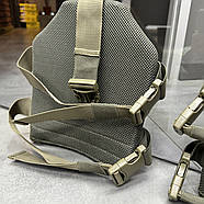 Балістичний захист стегон 1 класу, малий, Мультикам, захист ніг від уламків, балістичний пакет 1 класу Піксель, фото 10