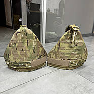 Балістичний захист стегон 2 класу, Розширений, Мультикам, захист ніг від уламків, балістичний пакет 2 класу, фото 7