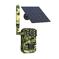 Фотоловушка для охоты с LTE-модулем HUNTING CAMERA 4G Камера с датчиком движения и солнечной батареей