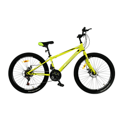 CrossBike Велосипед CrossBike SPARK AD 26" 13" Неоновий-Жовтий