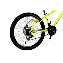 CrossBike Велосипед CROSSBIKE Spark D 26" 13" Неоновий-Жовтий, фото 4