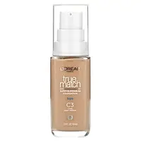 L'Oréal, True Match, Super-Blendable Foundation, C3 Light Medium, 1 fl oz (30 ml) Днепр